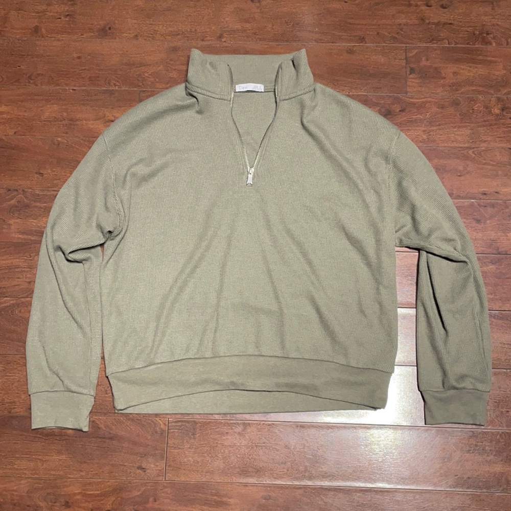 Dex 1/4 Zip Waffle Pullover